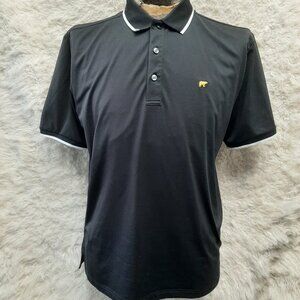 Jack Nicklause Man's Black Golf Shirt Polo Shirt Size XL